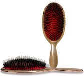 MowCare Haarborstel met Zwijnenhaar voor Antiklit – Borstel Rond – Elk Haartype - RoséGoud