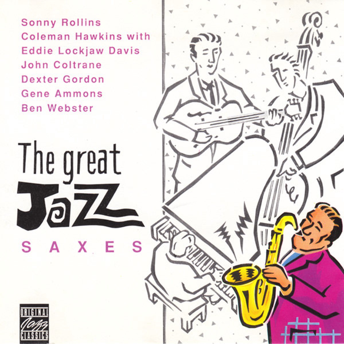 Great Jazz Saxes, Various,