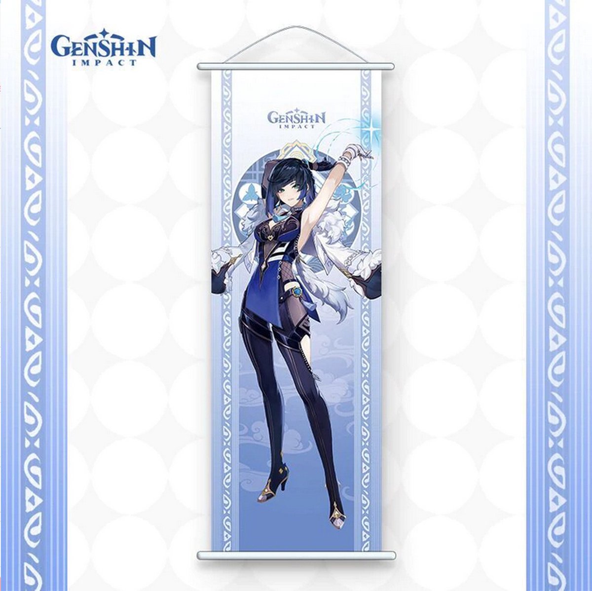 Genshin Impact - Yelan - Hydro - Poster - Anime Merchandise - Manga - Canvas