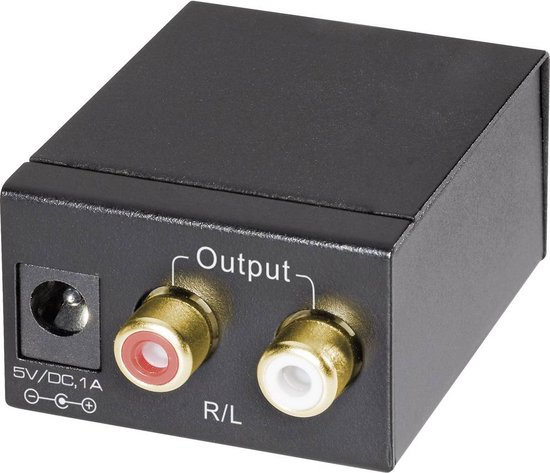 AV Converter [Toslink, Digitale cinch - Cinch] SpeaKa Professional SP-DAC-TKC