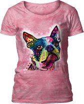 Ladies T-shirt Russo Boston Terrier M