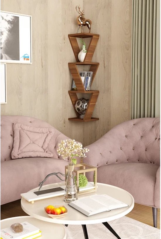 Decorative corner sale shelf