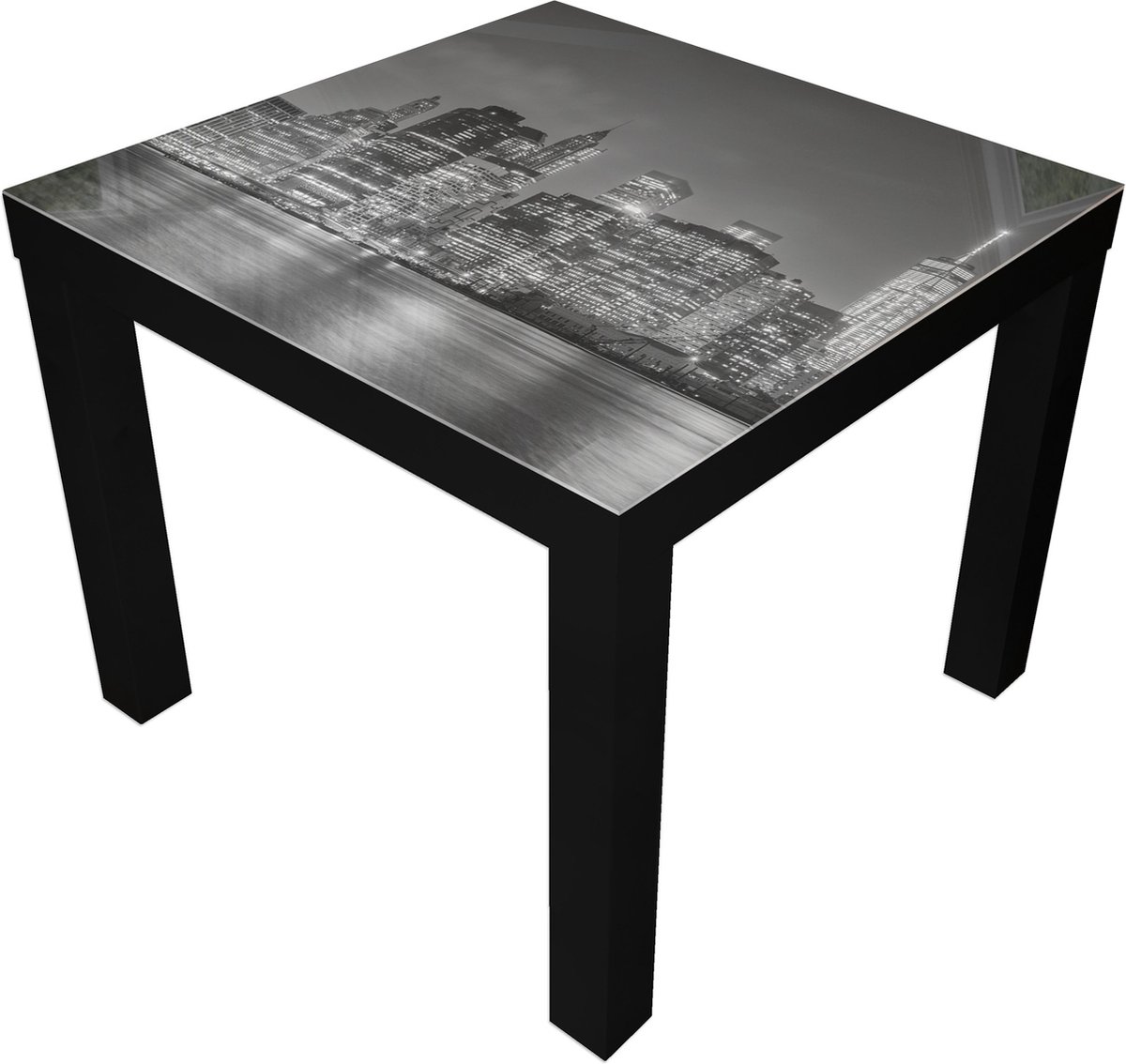 IKEA LACK Table basse Plateau en Verres 55x55cm Table d'appoint Salon Table...