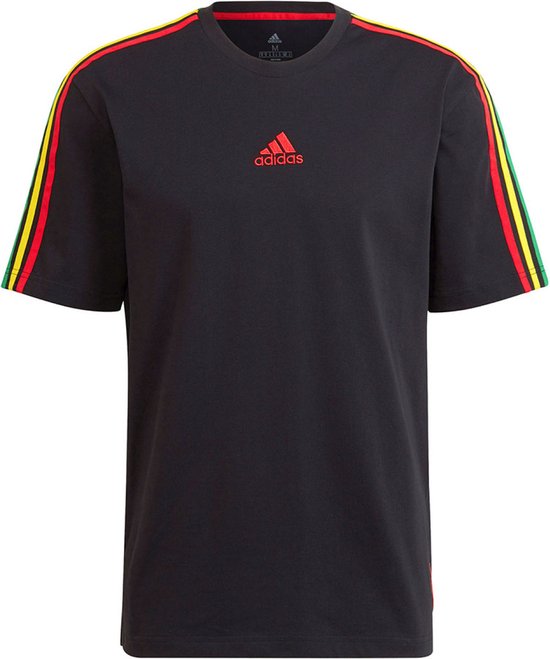 adidas Ajax Icon Bob Marley T-Shirt 2021-2022 Zwart - Maat XS | bol.com