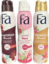 FA Deo Spray Try Out - Glamorous / Sweet Rose / Oriëntal Moments