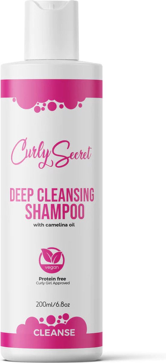 Curly Secret - Shampoo - Deep Cleansing Shampoo - Krullen - CG Methode - krullend haar