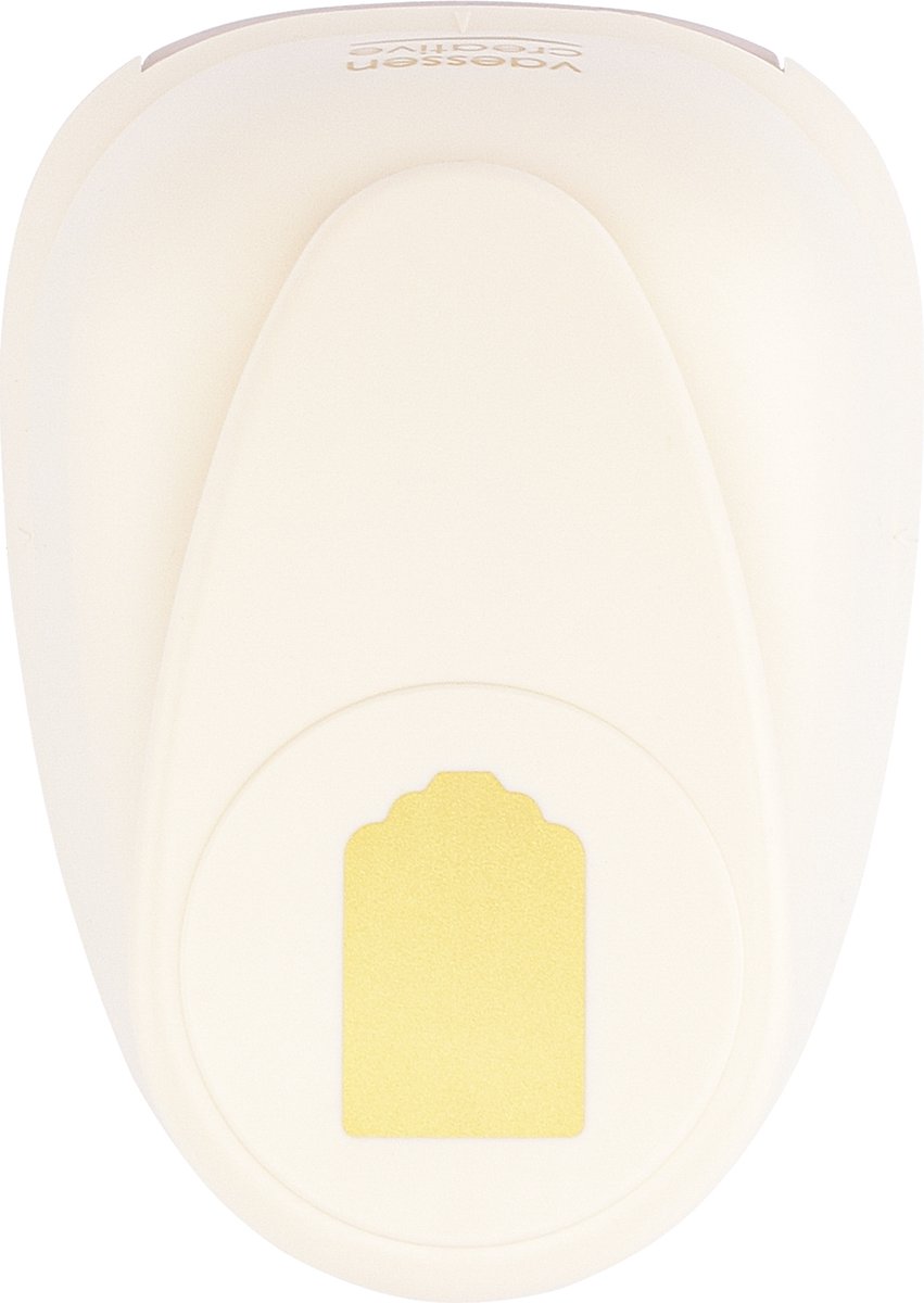 Vaessen Creative Pons - Figuurpons - Label - 3,8 x 5,7 cm