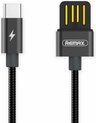 Remax Data Cable Aluminium 1M USB-C - Zwart