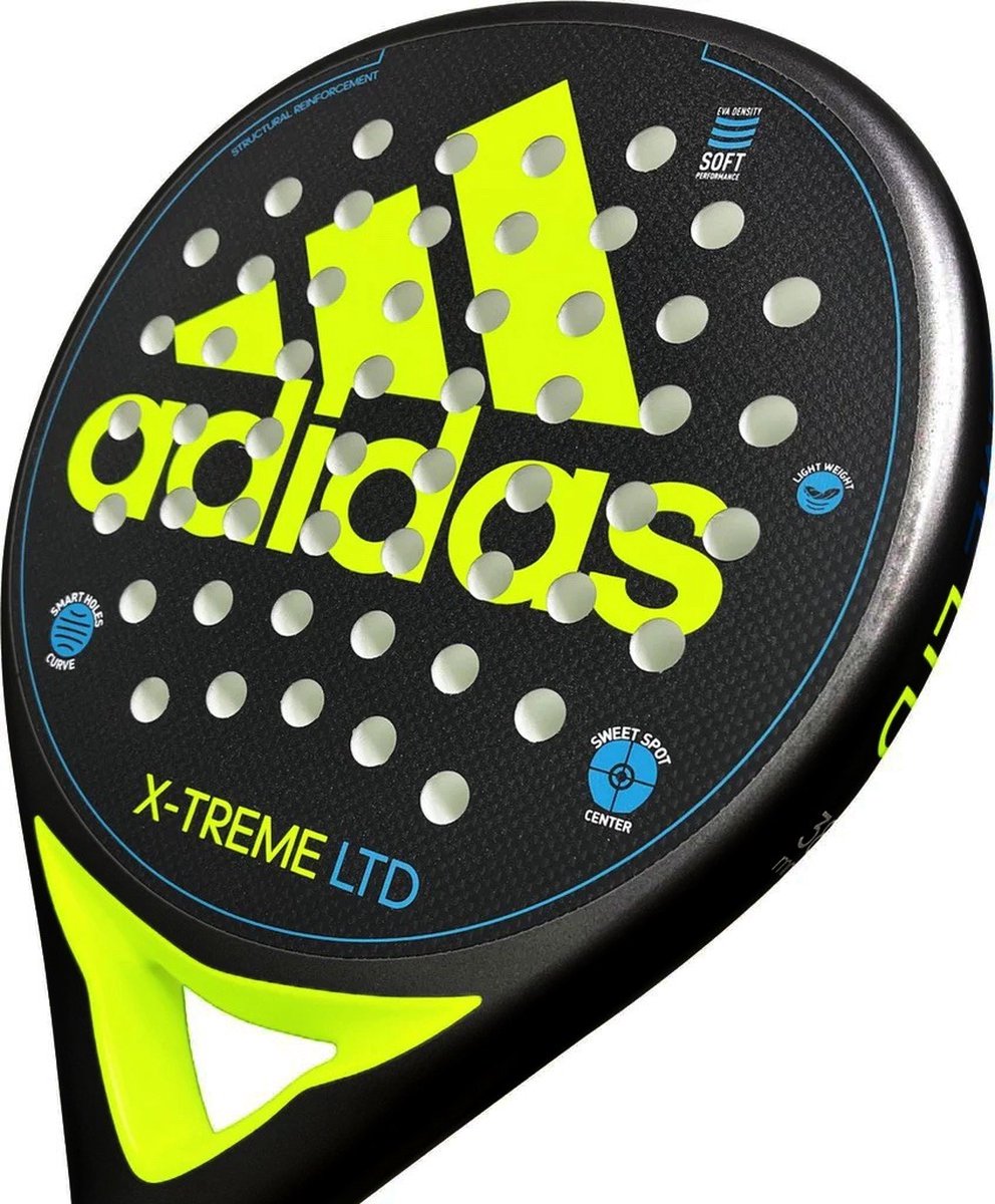 RAQUETTE DE PADEL ADIDAS X-TREME LTD WHITE SILVER