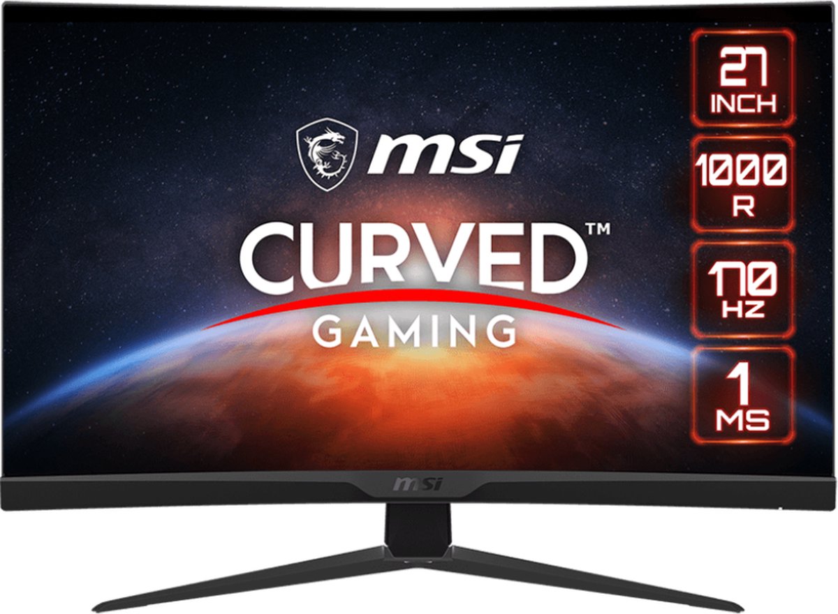 MSI OPTIX G272C - Curved Gaming Monitor - 27 inch - 170hz