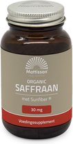 Mattisson - Biologisch Saffraan met Sunfiber ® - 60 capsules