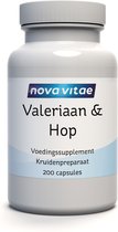 Nova Vitae - Valeriaan en Hop - Better Sleep - Goede Nachtrust - 200 capsules