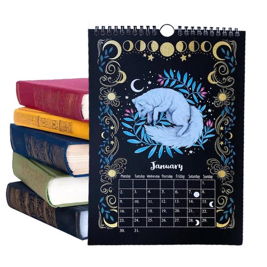 2023 Lunar Moon Kalender - Kalender Met Thema Als 'Maan'  bol.com