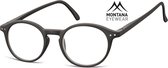 Montana Eyewear MR65 leesbril +1.50 zwart - rond