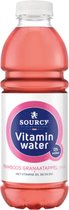 Sourcy | Vitaminwater | Framboos\Granaatappel | 6 x 1 liter