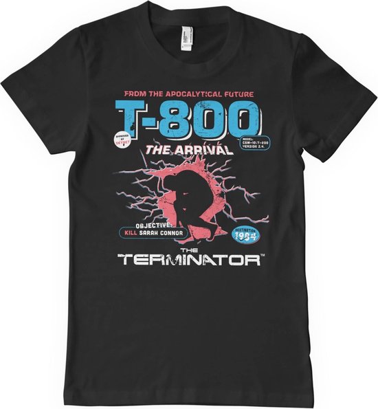 Foto: The terminator heren tshirt 3xl arrival zwart