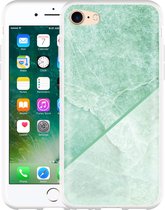 iPhone 7 Hoesje Green Marble - Designed by Cazy