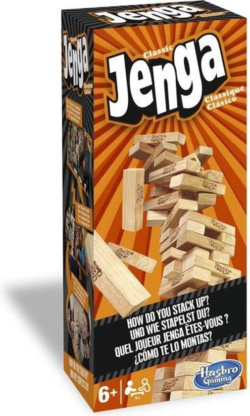 Jenga Classic - Hasbro Gaming Classic - Gezelschapsspel