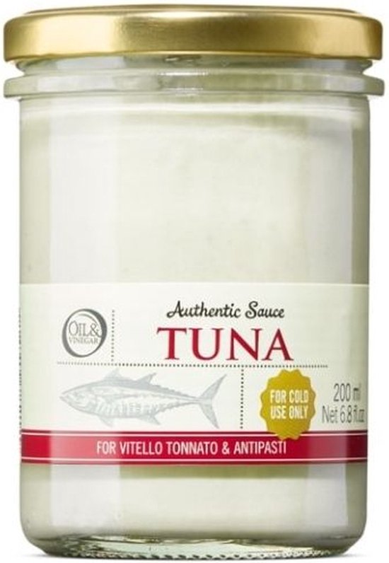 Oil & Vinegar Authentic Saus Tuna 200ml bol