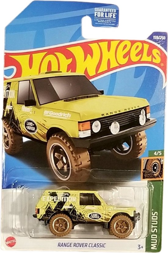 Hot Wheels Range Rover Classic - 7 cm - Schaal 1:64 - Voertuig | bol.com