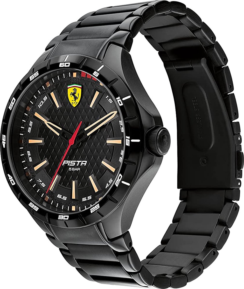 Horloge Murale Ferrari 458 - 20x30 Cm - Auto-horloge France