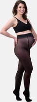 Mamsy - Comfortabele Sheer Zwangerschapspanty 20den - Zwart - M