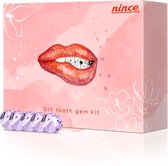 Nince DIY Kit de gemmes dentaires Matériau de haute qualité - Violet