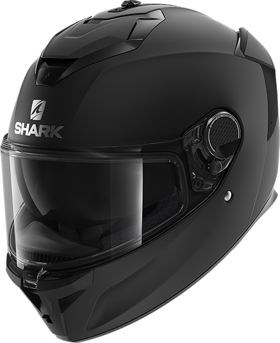 Shark Spartan GT Pro Blank Mat Black Mat KMA Full Face Helmet L