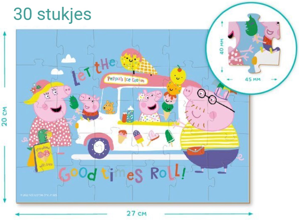 Peppa Pig, Set kleine Peppa, 3 voertuigen en 5 figuren, speelgoed voor kinderen, F94235L1 Peppa Pig, Set kleine Peppa, 3 voertuigen en 5 figuren, speelgoed voor kinderen, F94235L1