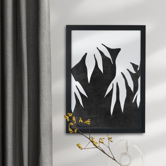 Cadre Photo 40x50 Cm En Bois MDF - Déco Murale Élégante Pour Affiches Et Photos | Style Moderne