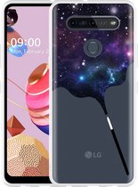 LG K51S Hoesje Galaxy Toverstaf - Designed by Cazy
