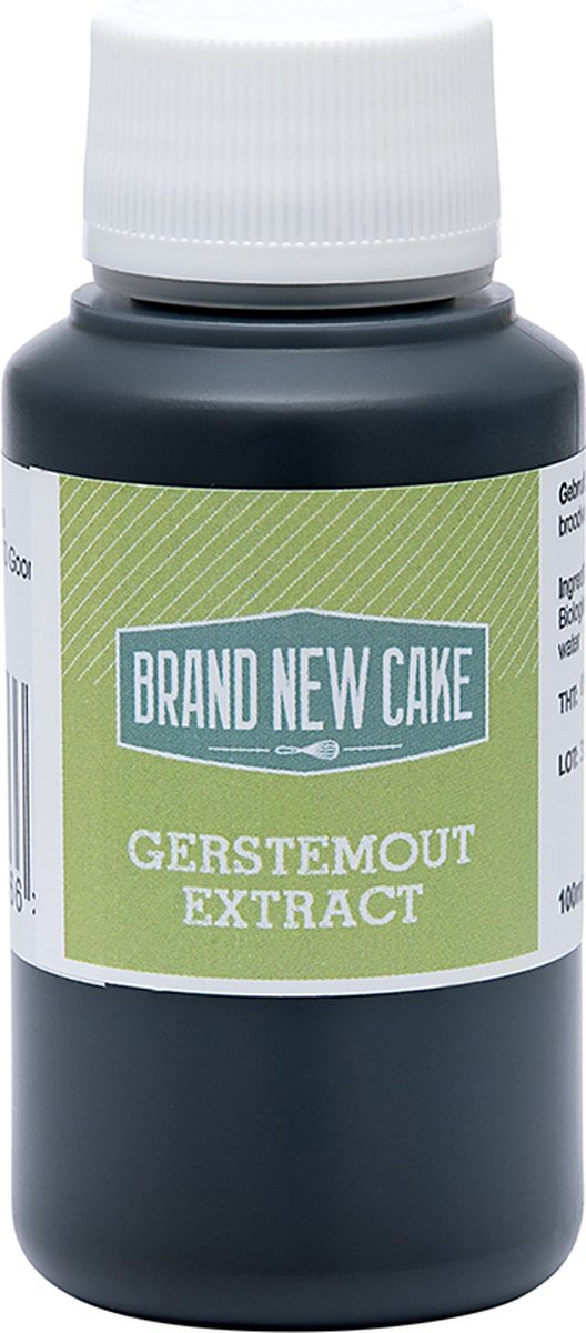 BrandNewCake® Gerstemout Extract Biologisch 100ml - Gemout Gerst Extract