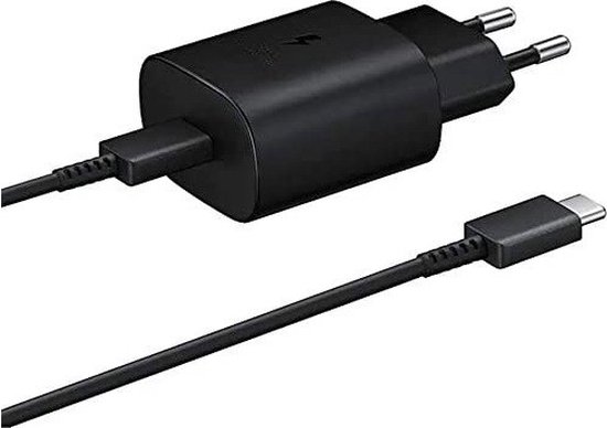 Samsung Universele USB-C adapter/oplader - Snellader 25W - Zwart - met  kabel | bol.com