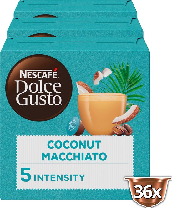 Nescafé Dolce Gusto Coconut Macchiato – vegan koffie