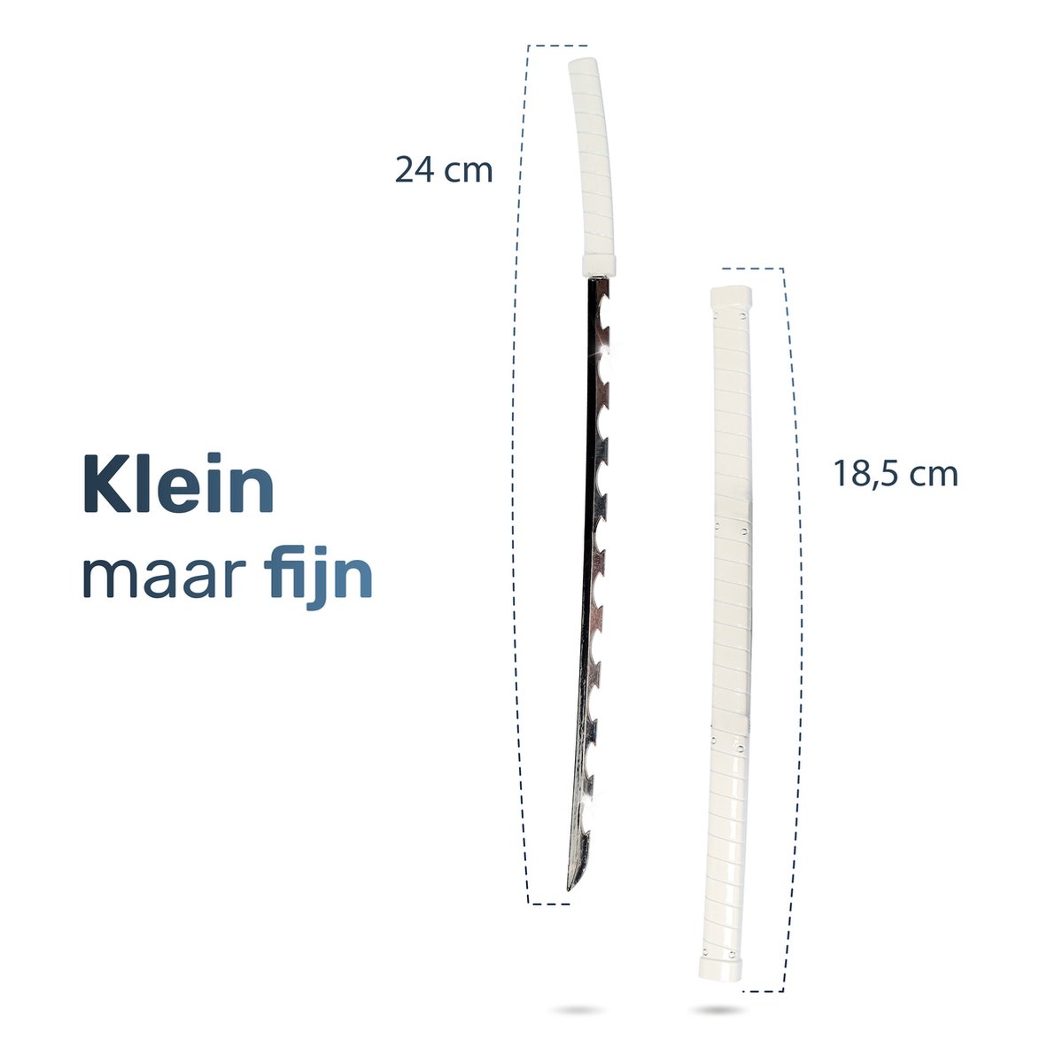 Katana in hout 77 cm met riem en set - Daemon Slayer Decoratief Japans