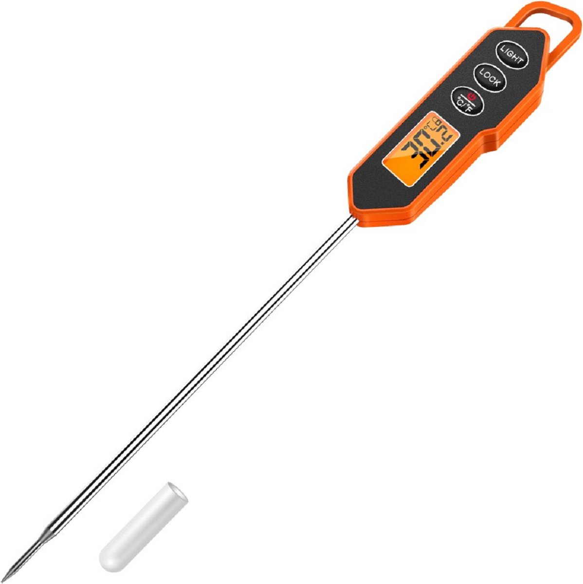 Mancor Voedselthermometer - Keukenthermometer - RVS - Mancor