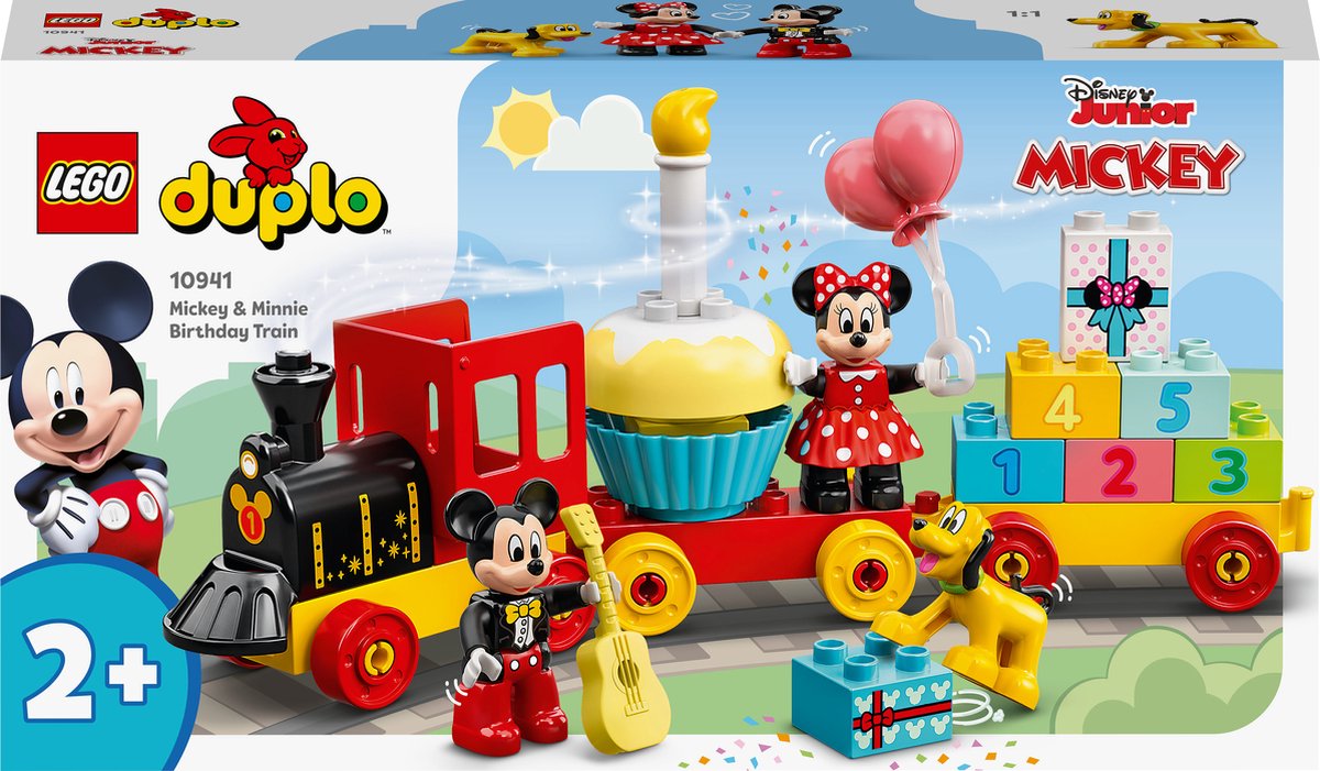 LEGO DUPLO Mickey & Minnie Verjaardagstrein - 10941 | bol.com