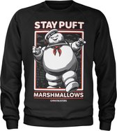 Ghostbusters Sweater/trui -L- Stay Puft Marshmallows Zwart