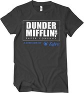 The Office Heren Tshirt -4XL- Division Of Sabre Zwart