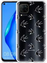 Huawei P40 Lite Hoesje Swallows Designed by Cazy