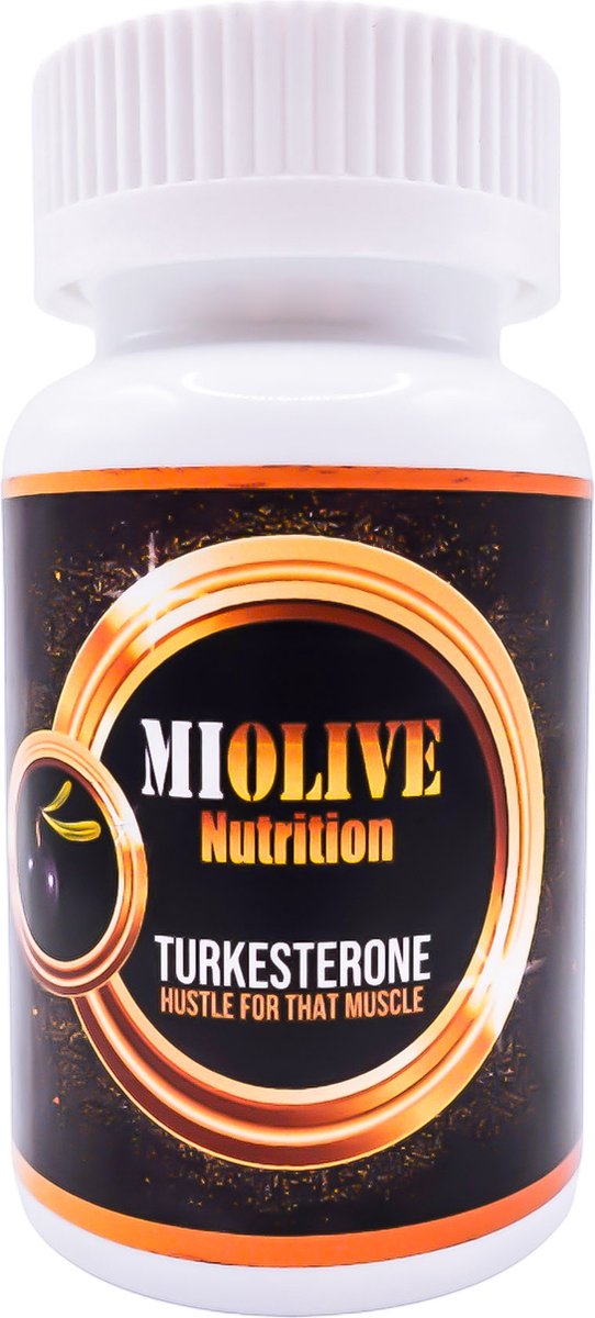 Miolive Nutrition - Turkesterone - Testosteron booster - 300mg/capsule - 90 capsules