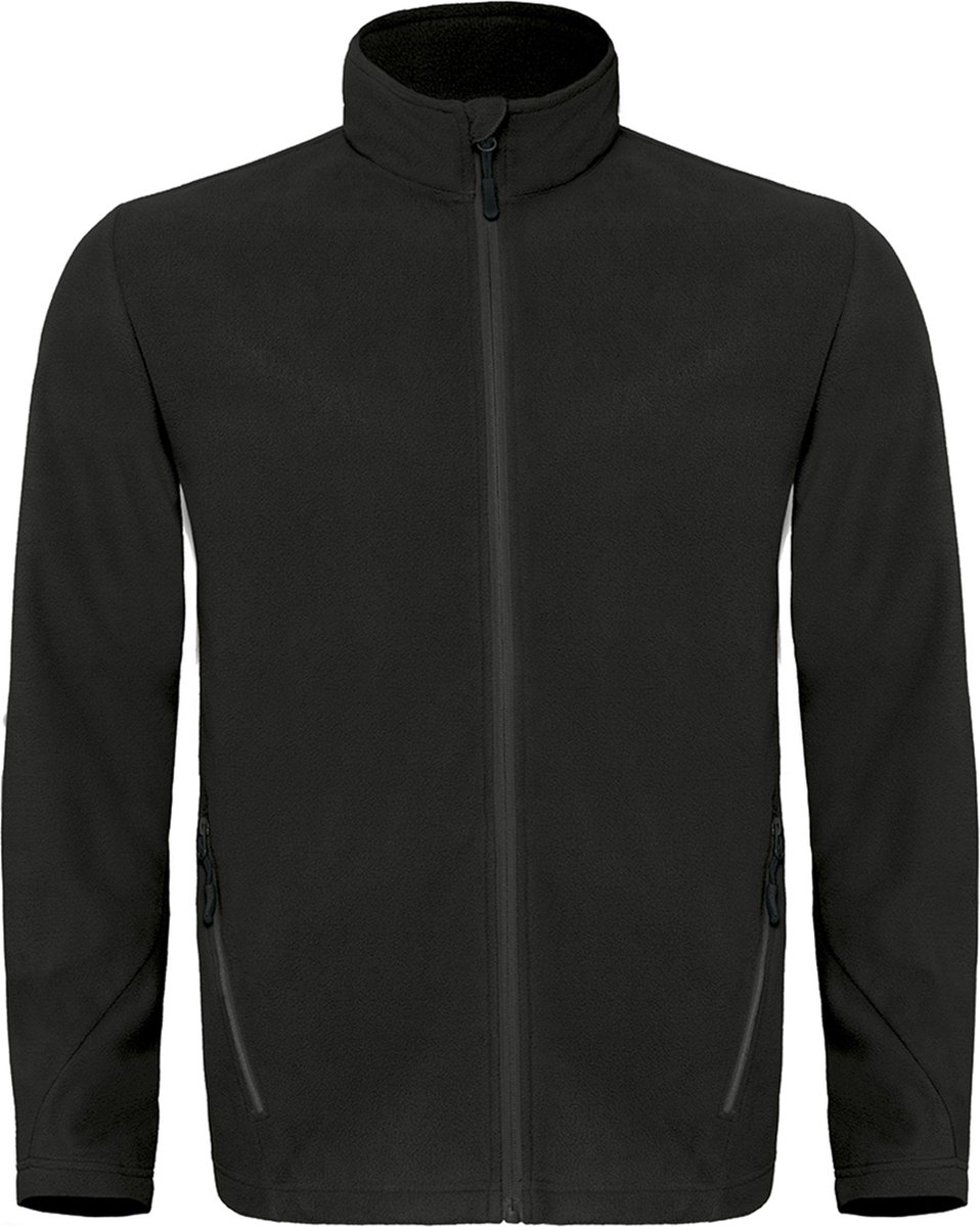 Fleecevest 'Coolstar Men Fleece Full Zip' Maat 3XL Zwart