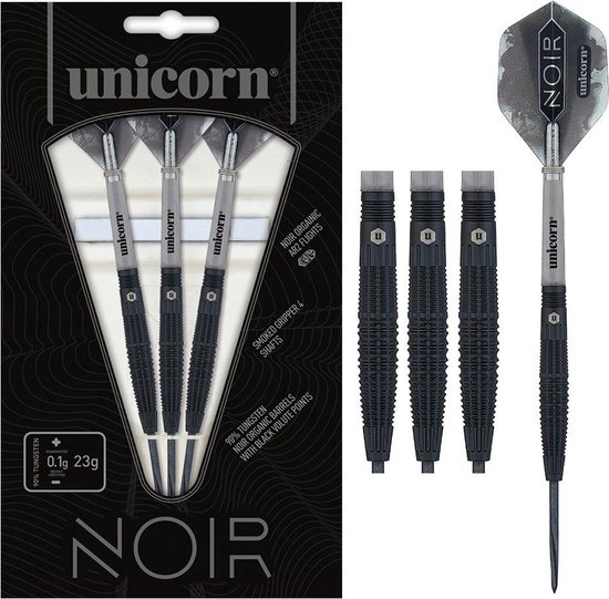Unicorn Noir Shape 2 90% - Dartpijlen - 23 Gram - Unicorn