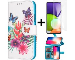 Hoesje Geschikt voor Samsung Galaxy S10 Lite Print Wallet case (3) + gratis screen protector
