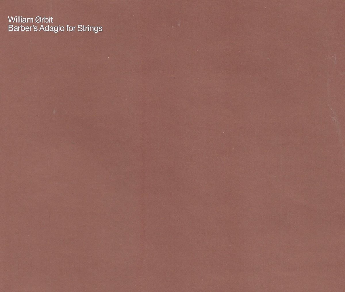 Barber's Adagio for Strings [WEA Germany]