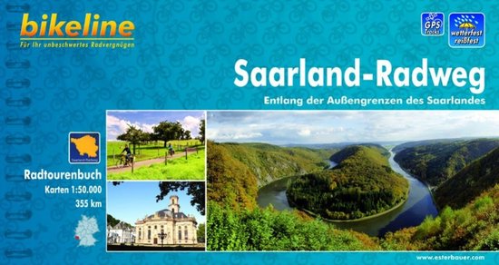 Saarland Radweg entlang aussengrenzen Saarlandes - cover