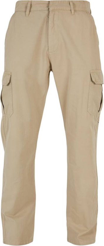 Urban Classics - Straight Leg Cargobroek - Taille, 34 inch - Beige