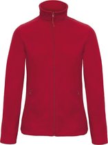 Fleecevest 'ID.501 Micro Fleece Full Zip' Dames Maat XXL Rood