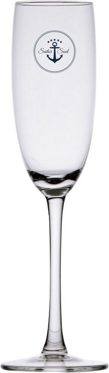 Marine Business 'Sailor Soul' 6 x Ecozen Champagne Glas