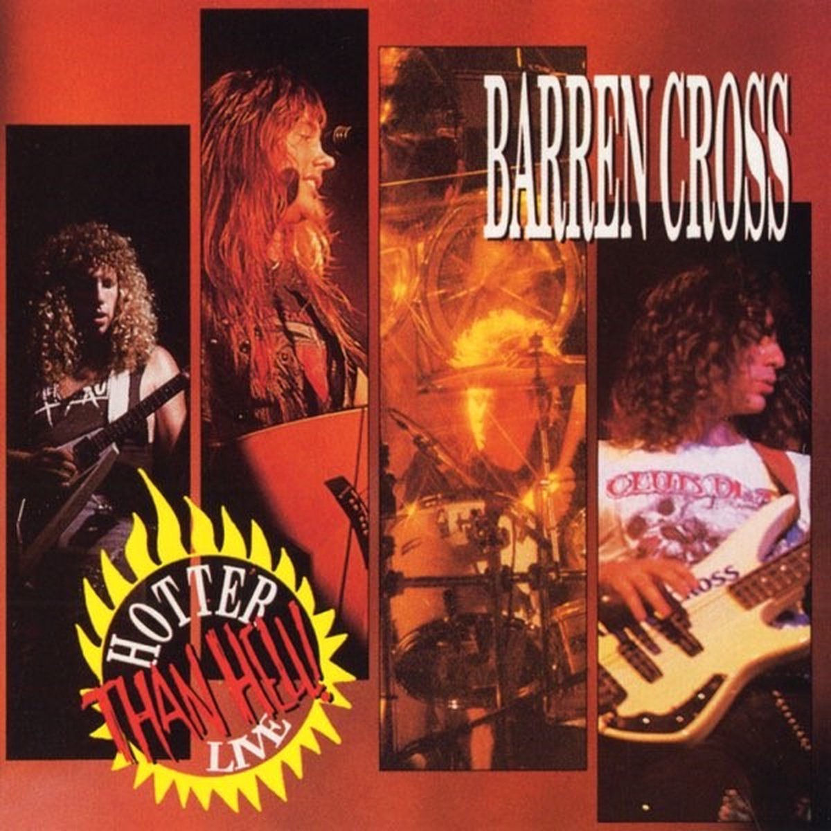 Barren Cross - Hotter Than Hell Live (CD) (Limited Edition) (Remastered)